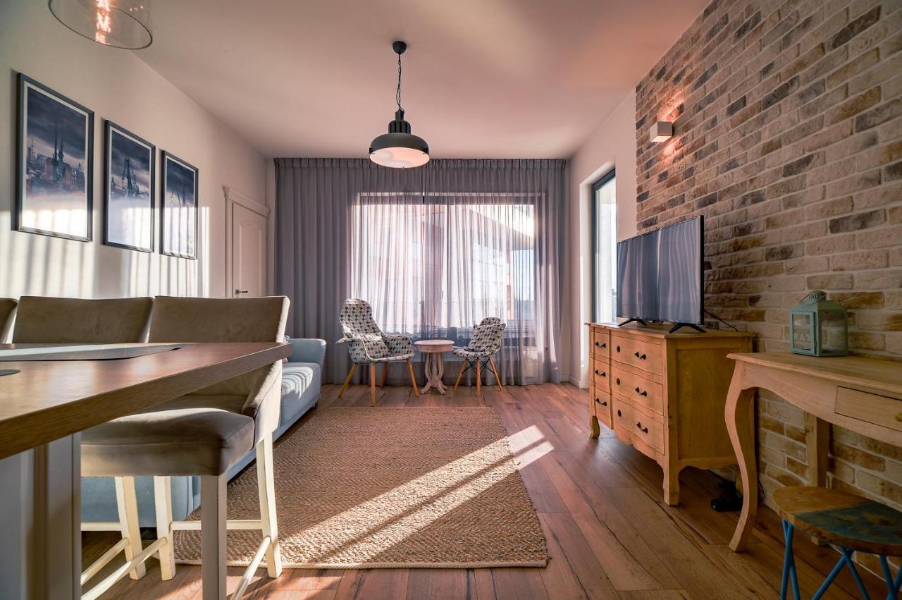 Citystay Brabank Apartament Nad Motlawa Gdańsk Kültér fotó