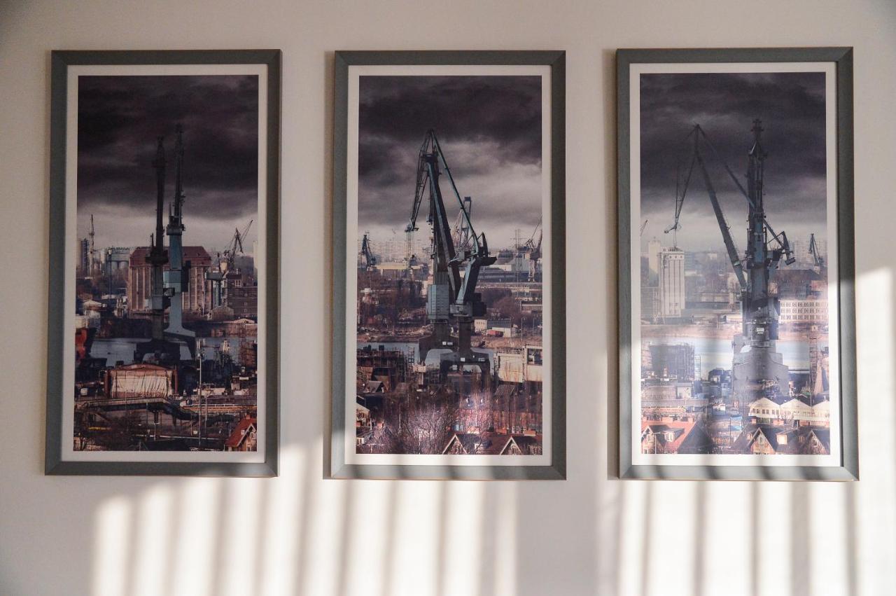 Citystay Brabank Apartament Nad Motlawa Gdańsk Kültér fotó