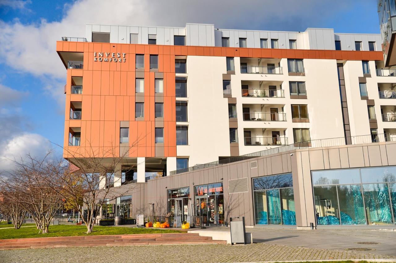 Citystay Brabank Apartament Nad Motlawa Gdańsk Kültér fotó
