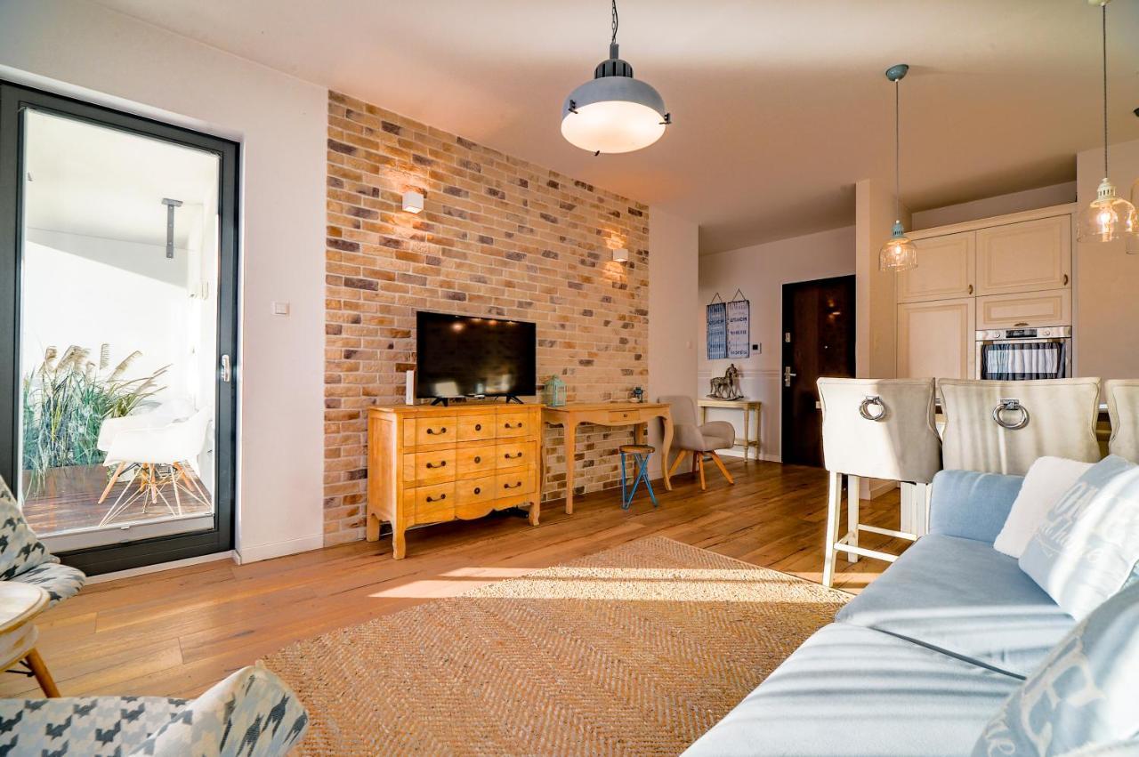 Citystay Brabank Apartament Nad Motlawa Gdańsk Kültér fotó