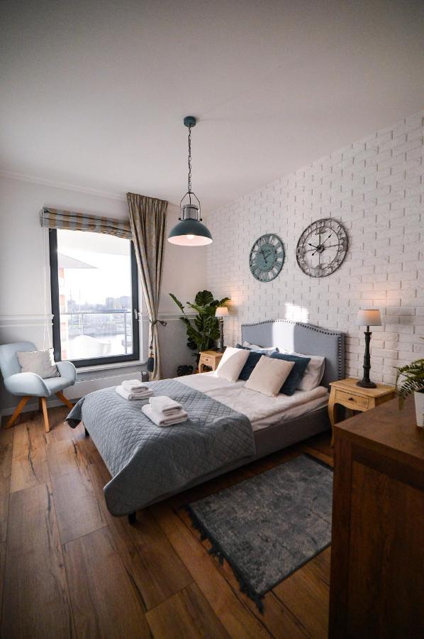 Citystay Brabank Apartament Nad Motlawa Gdańsk Kültér fotó