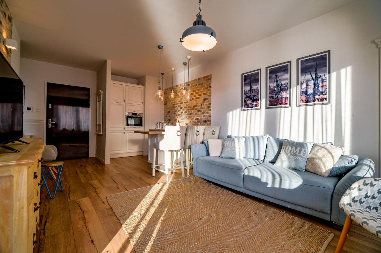 Citystay Brabank Apartament Nad Motlawa Gdańsk Kültér fotó
