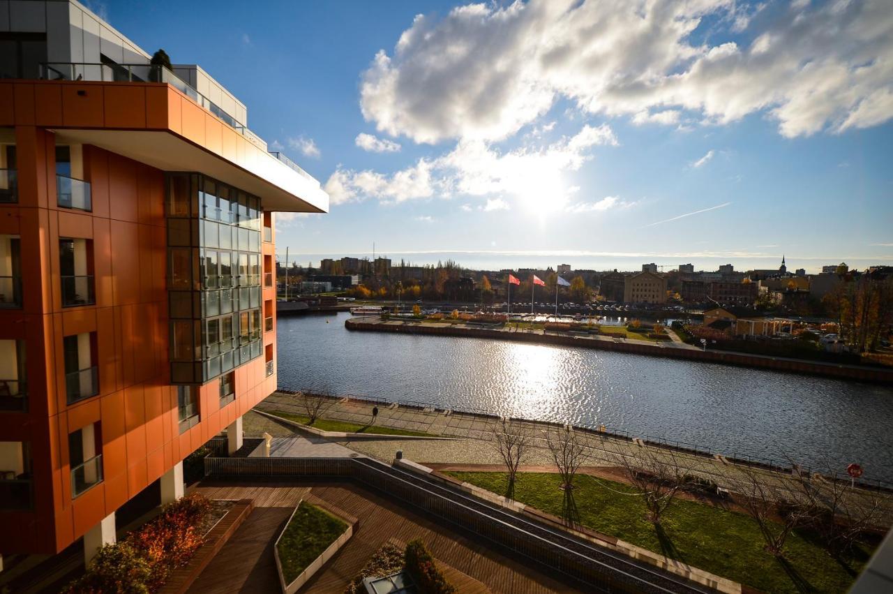 Citystay Brabank Apartament Nad Motlawa Gdańsk Kültér fotó