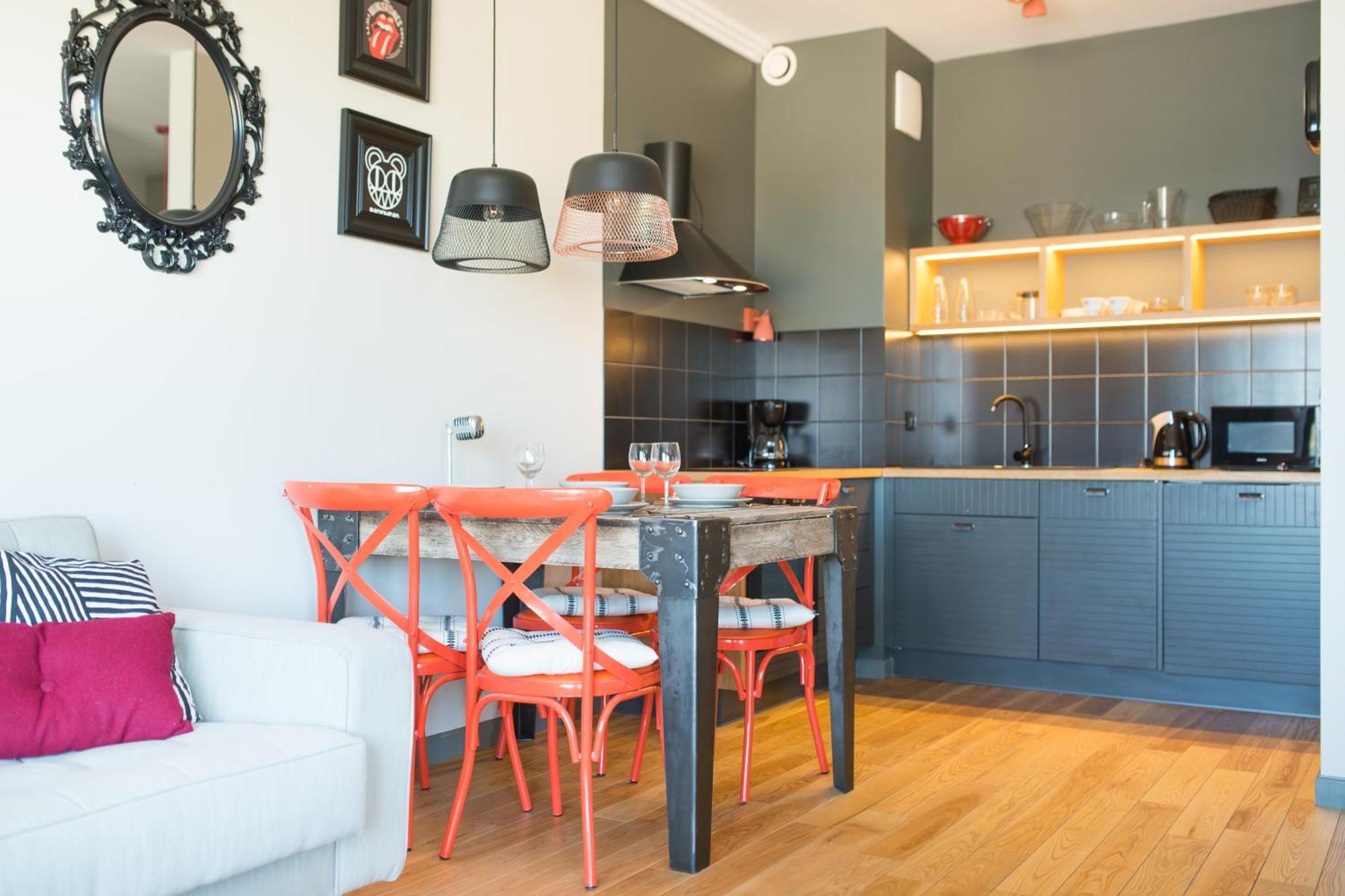Citystay Brabank Apartament Nad Motlawa Gdańsk Szoba fotó